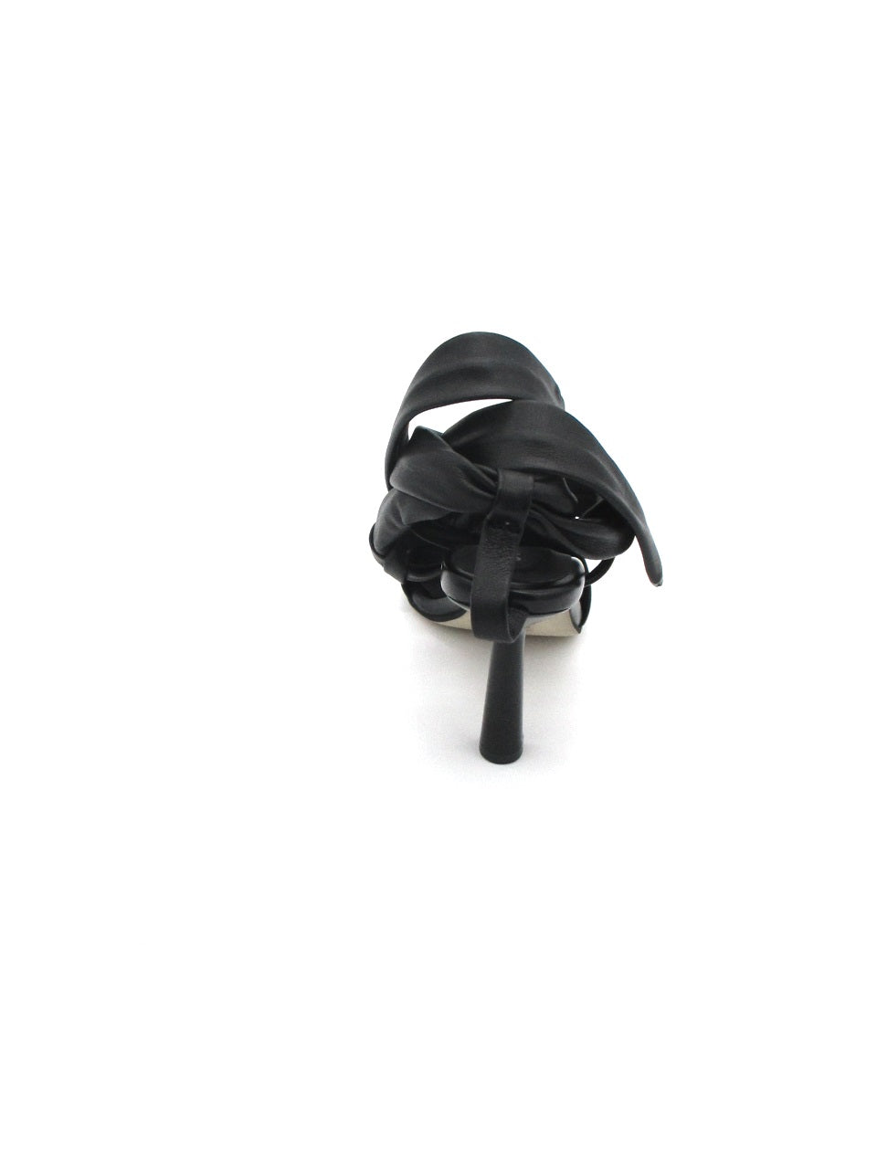 Sandalo pelle EQ3603X Cris Vergrè Nero
