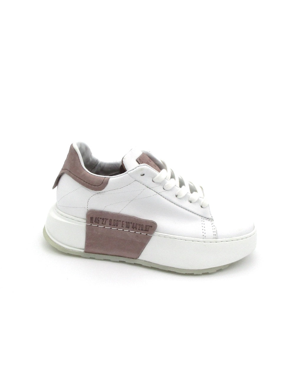 Sneaker in pelle donna As98 A87101 White