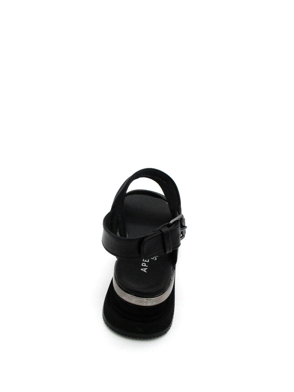Sandalo pelle donna Apepazza S2MIDSEA03 Mina Black