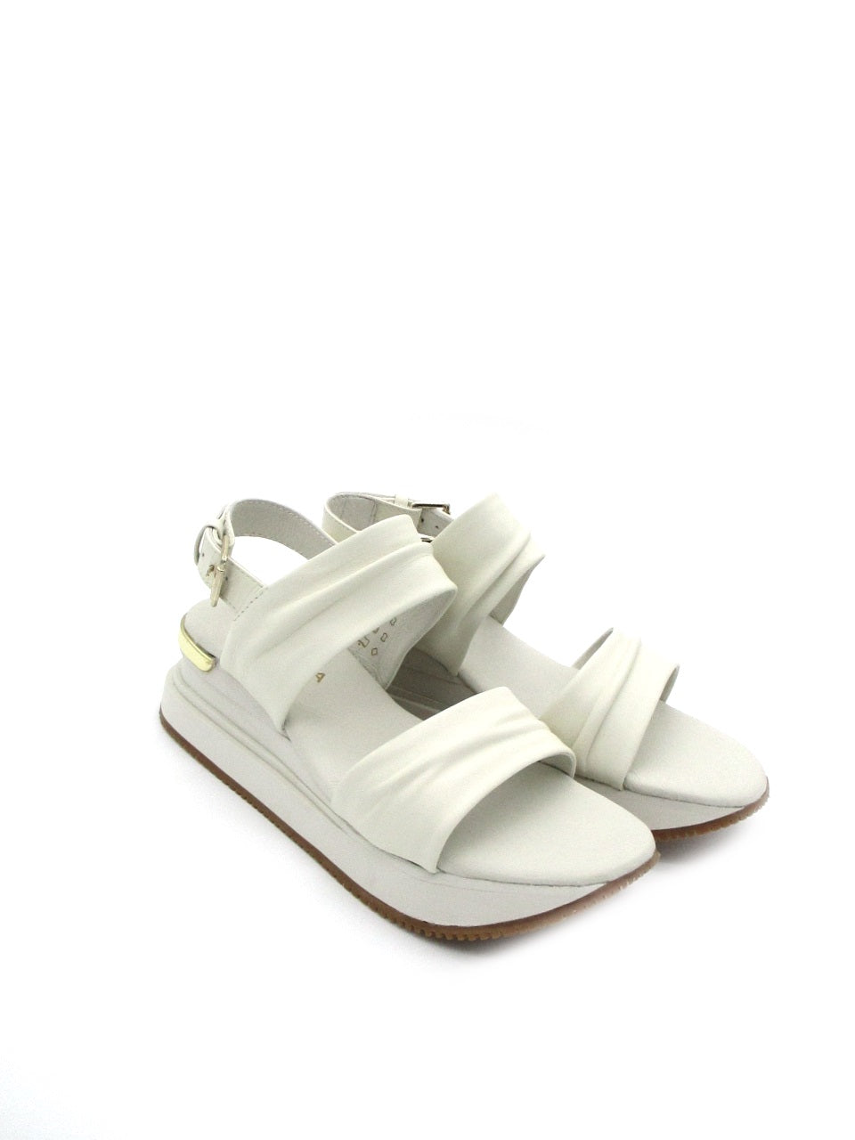 Sandalo pelle donna Apepazza S2MIDSEA03 Mina White