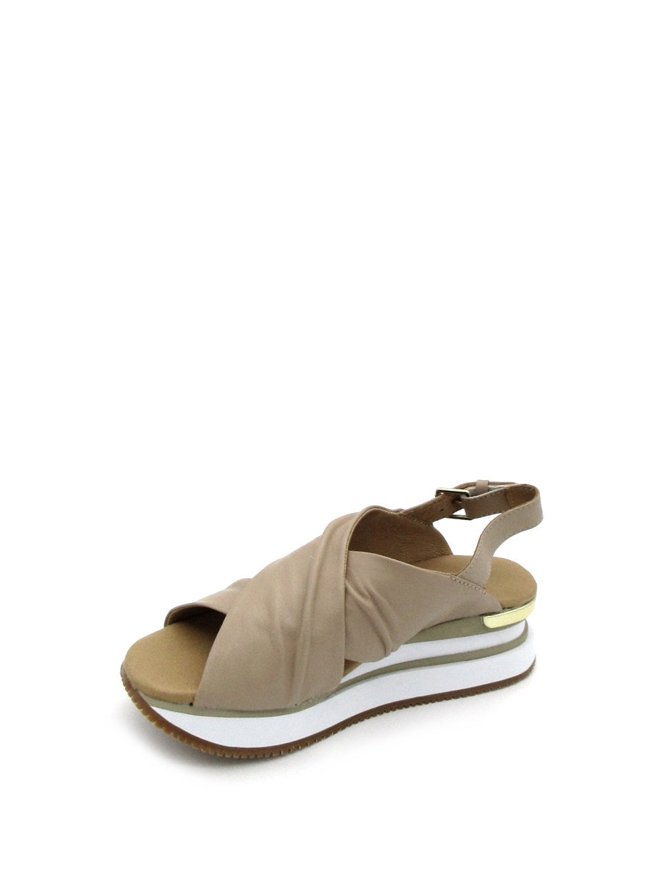 Sandalo pelle donna Apepazza S2MIDSEA04 Miriam Tabacco