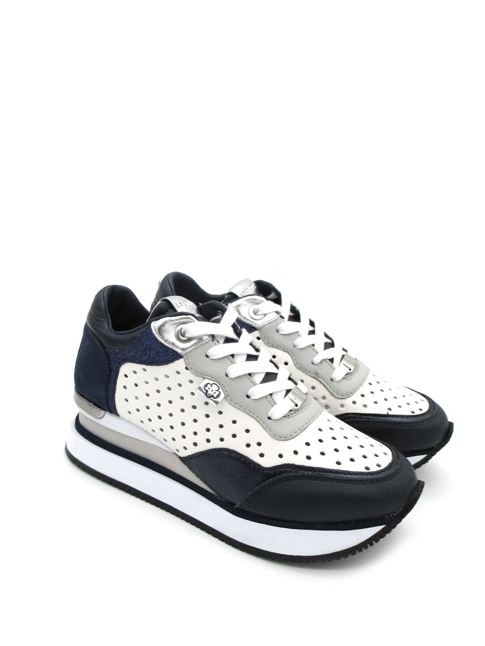 Sneaker donna Apepazza S2Midhigh07 Marie Blue