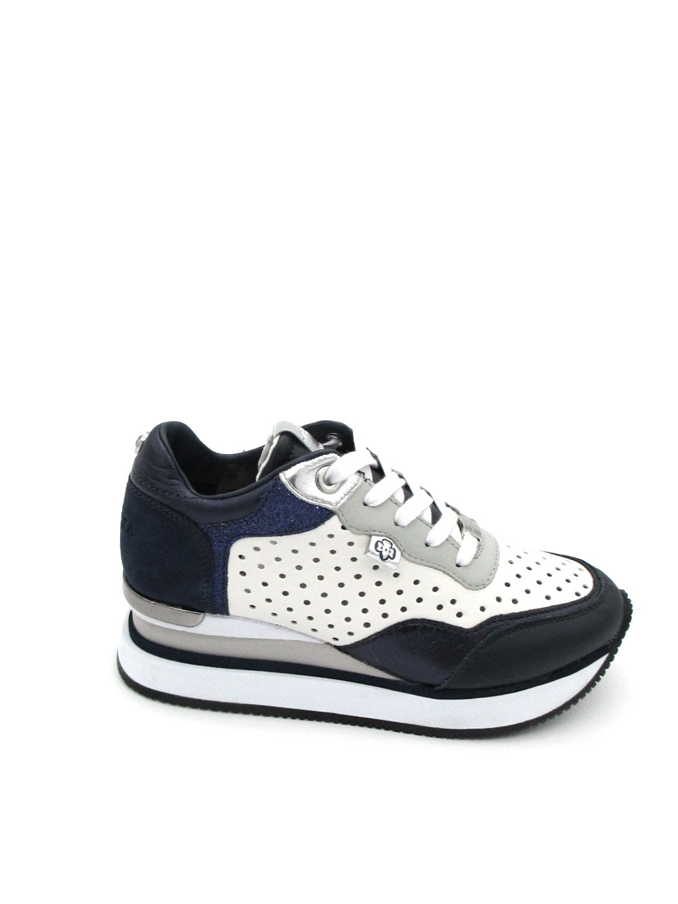 Sneaker donna Apepazza S2Midhigh07 Marie Blue