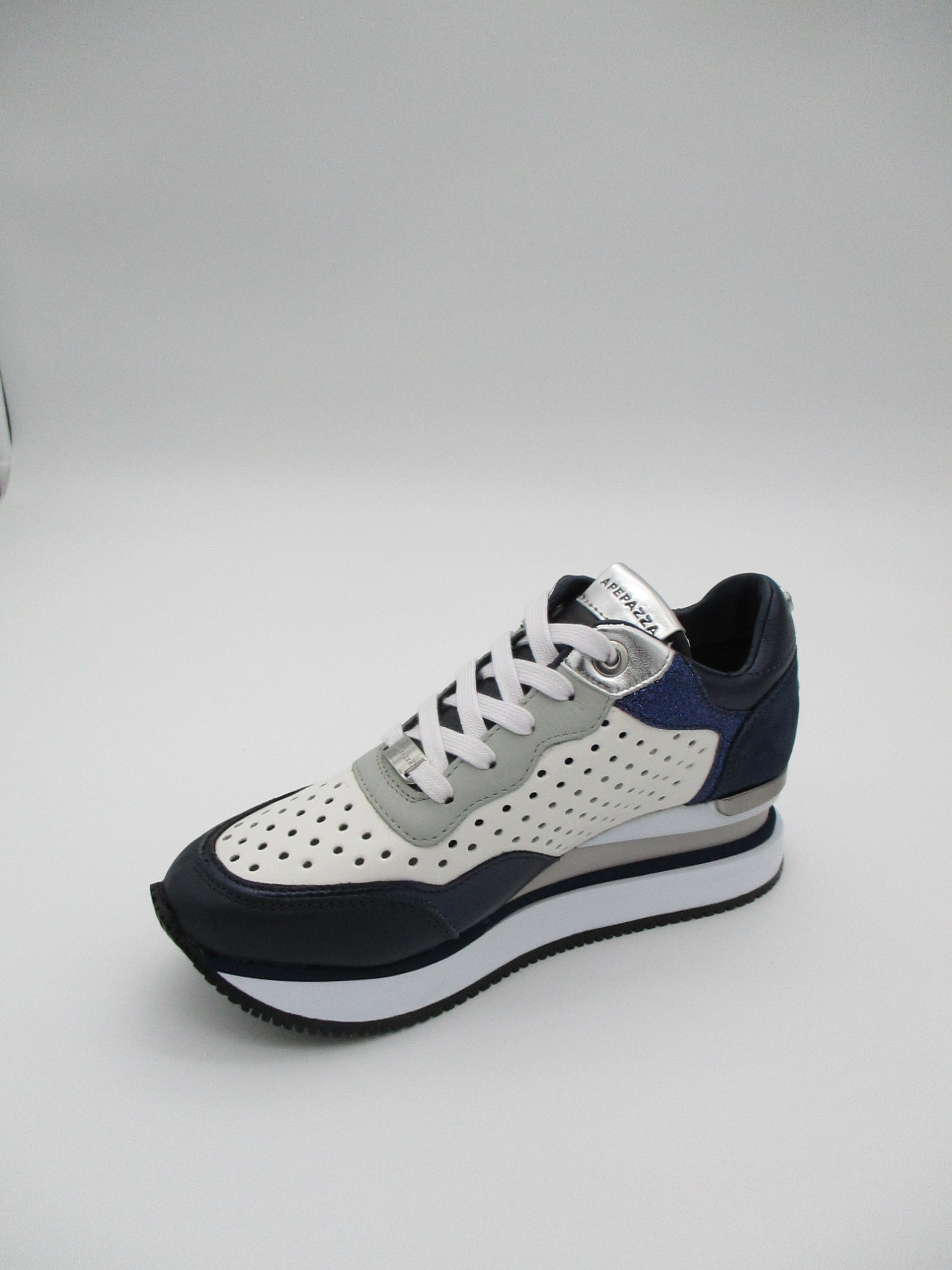 Sneaker donna Apepazza S2Midhigh07 Marie Blue