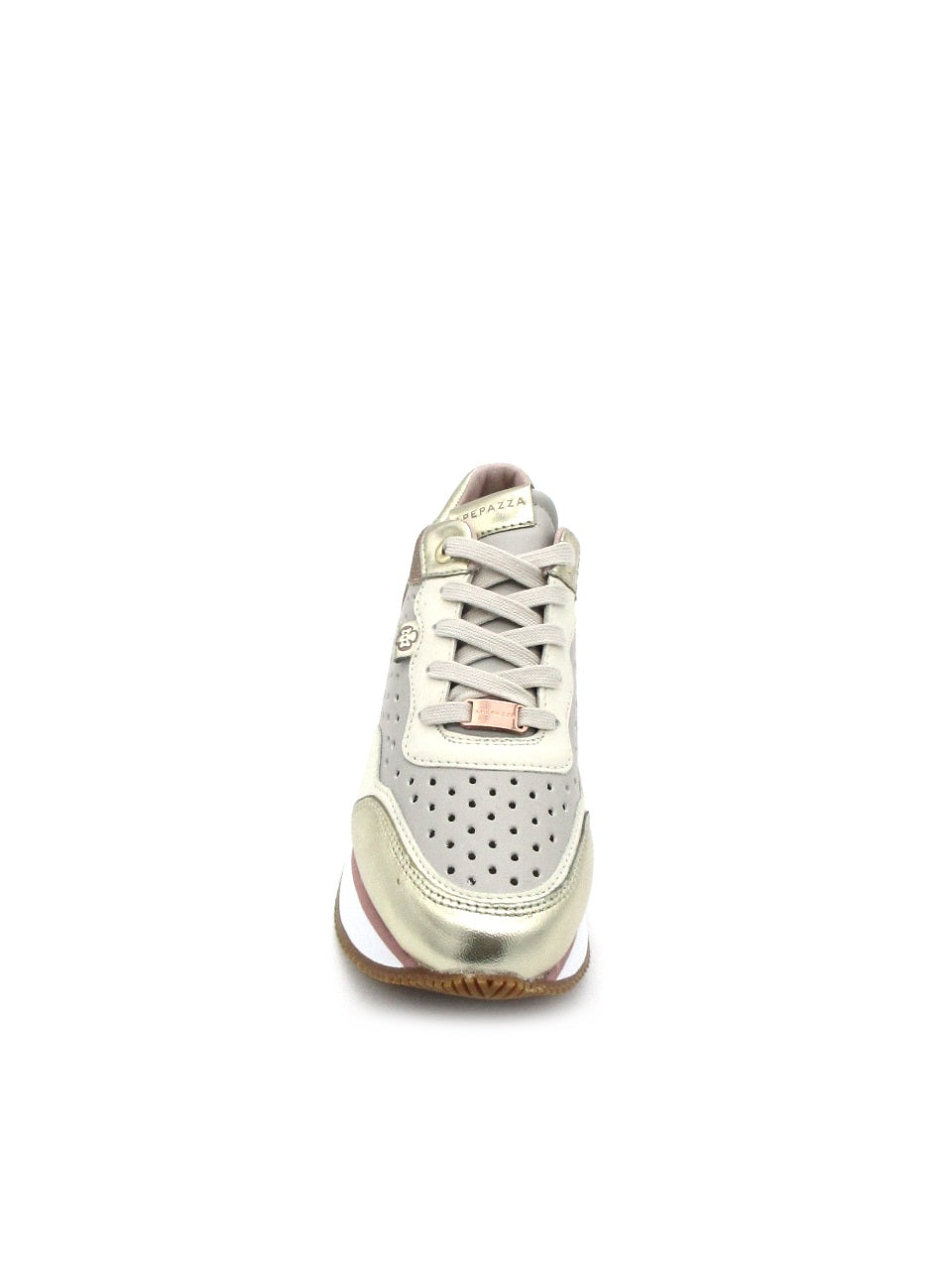 Sneaker donna Apepazza S2Midhigh07 Marie Platino