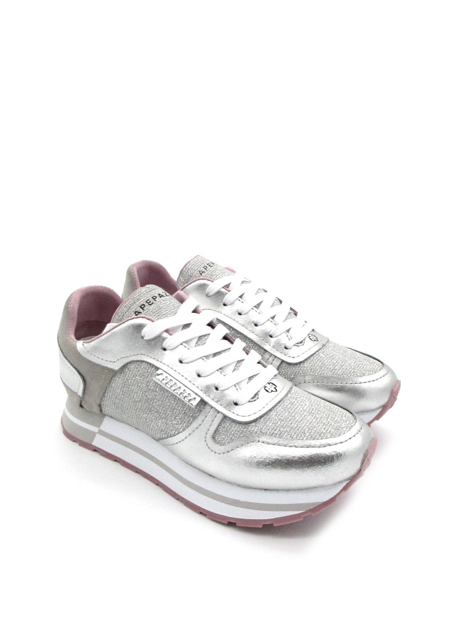 Sneaker donna Apepazza S2SRD18 Rosalin Silver