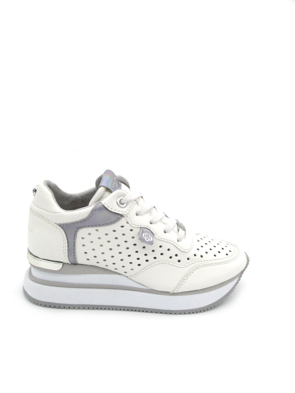 Sneaker donna Apepazza S2Midhigh07 Marie White