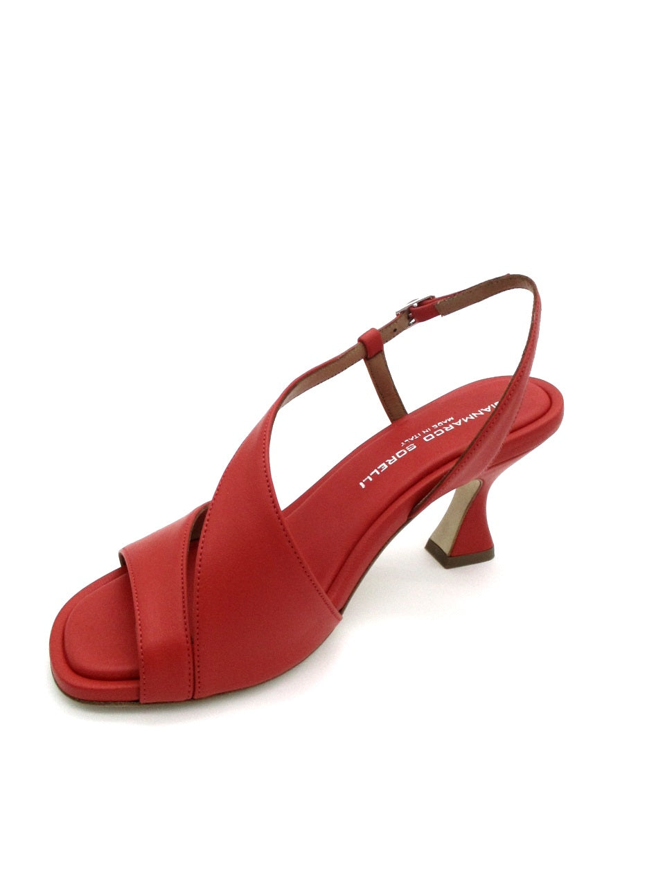 Sandalo pelle donna GIANMARCO SORELLI 2132 Lia Corallo