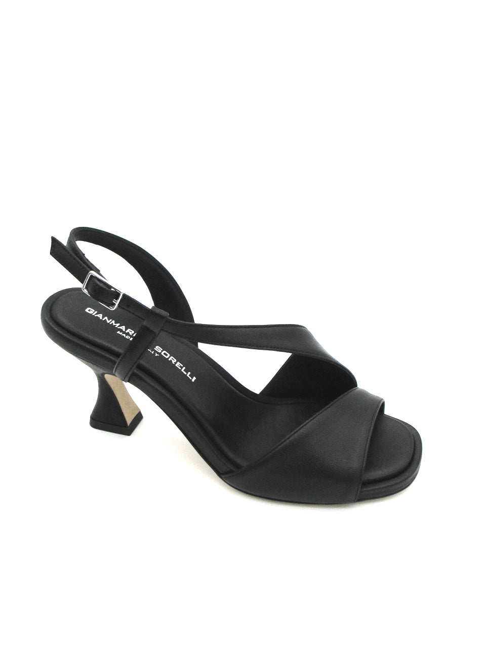 Sandalo pelle donna GIANMARCO SORELLI 2132 Lia Nero