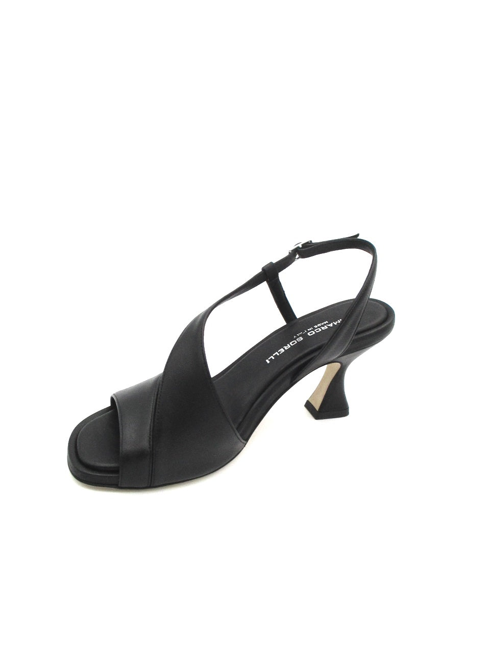 Sandalo pelle donna GIANMARCO SORELLI 2132 Lia Nero