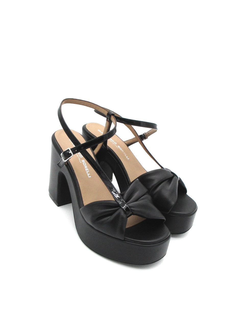 Sandalo pelle donna GIANMARCO SORELLI 2121 Gioia Black