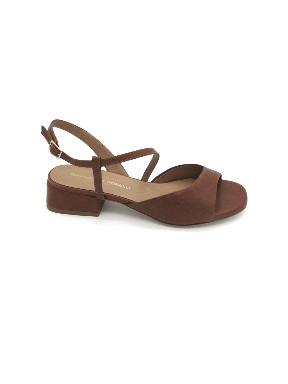 Sandalo pelle donna GIANMARCO SORELLI 2120 Cuoio