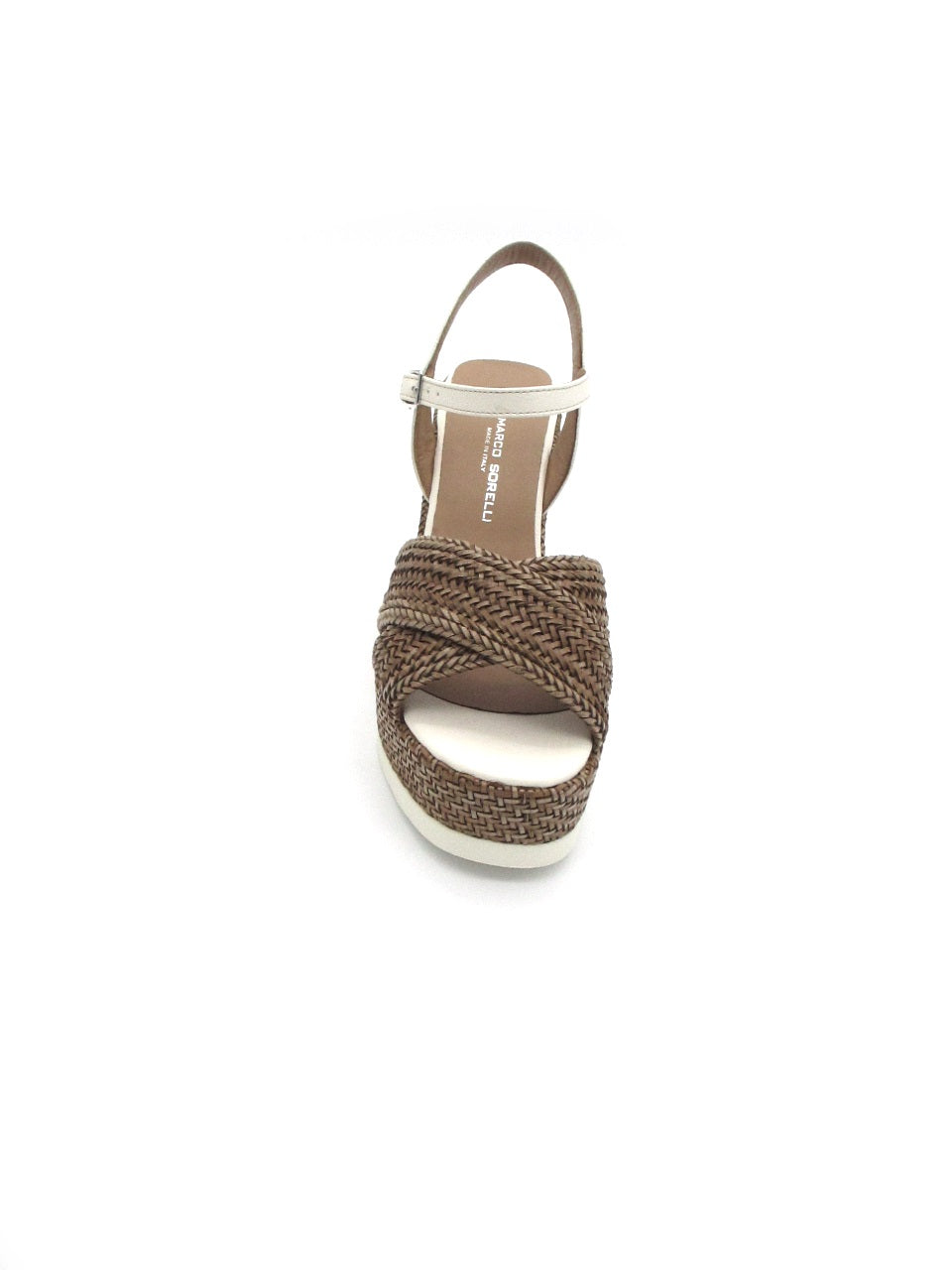 Sandalo pelle donna GIANMARCO SORELLI 2073 Vale Cuoio