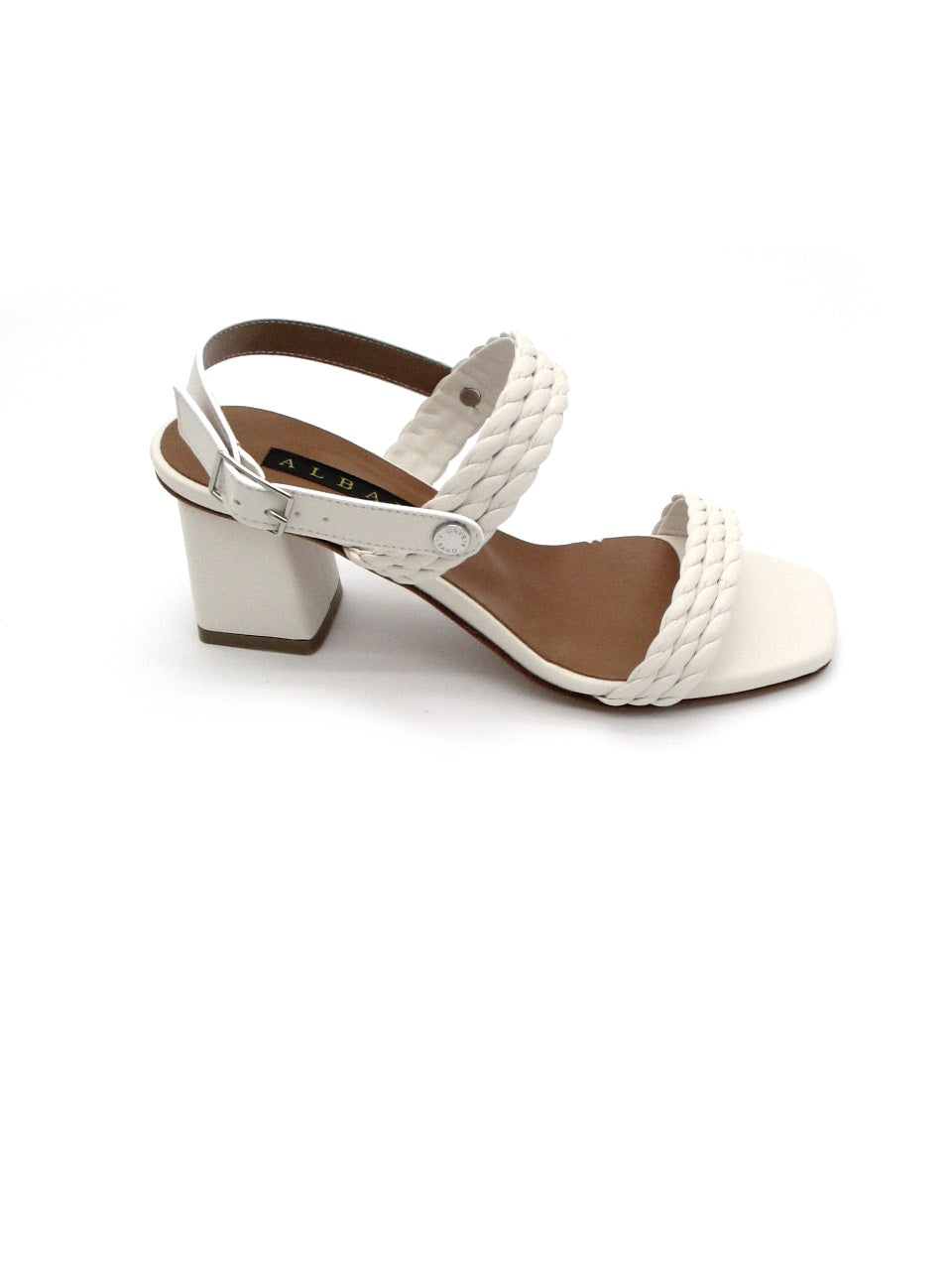 Sandalo pelle 3077 Albano Soft Ghiaccio