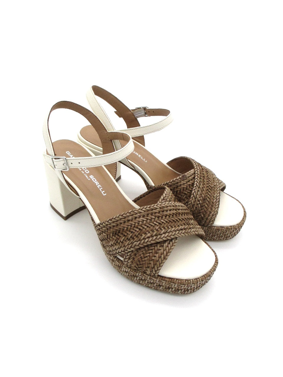 Sandalo pelle donna GIANMARCO SORELLI 2073 Nora Cuoio