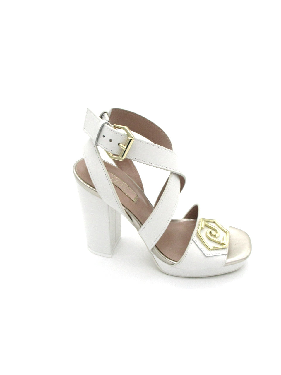 Sandalo pelle Hebe 14 LIU JO White