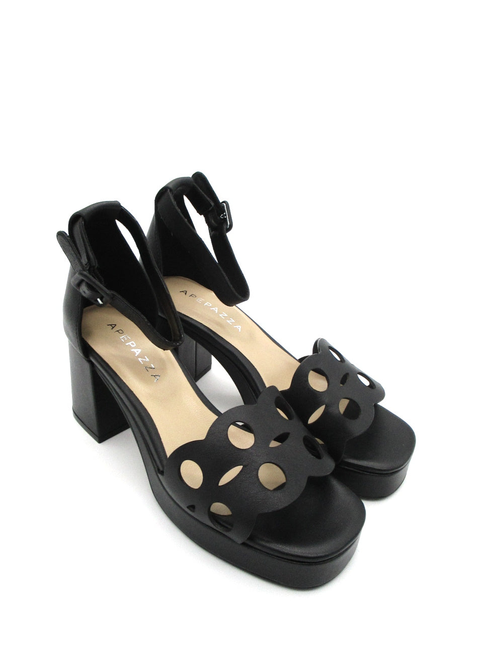 Sandalo pelle donna Apepazza S2PATTY05 LEA Black