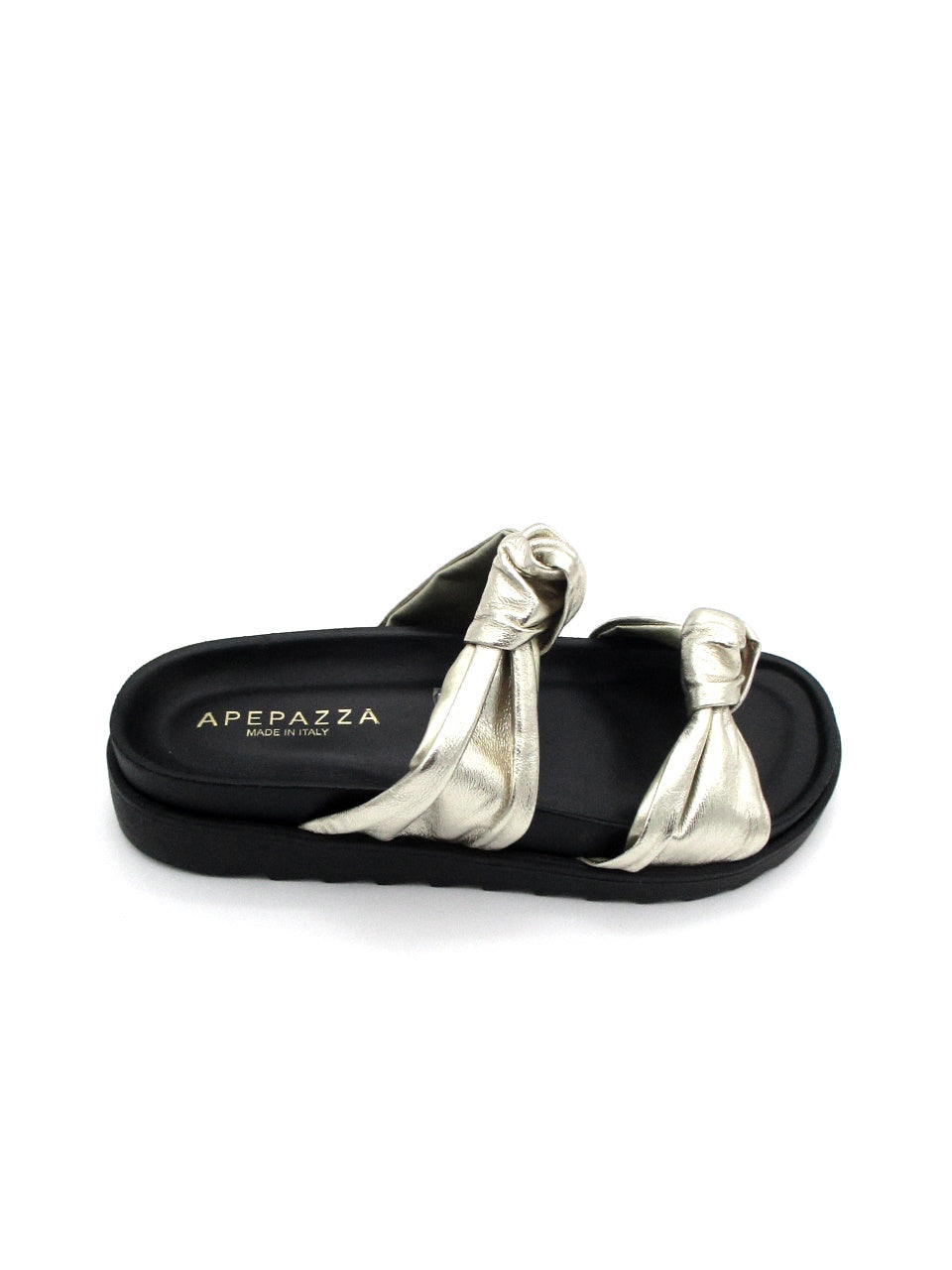 Ciabatta donna Apepazza Serena S2SOFTWLK07 Platino
