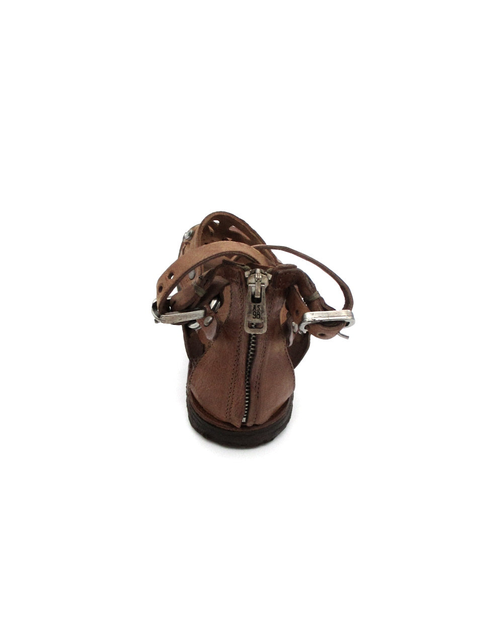 Sandalo pelle donna AS98 A16010 Calvados