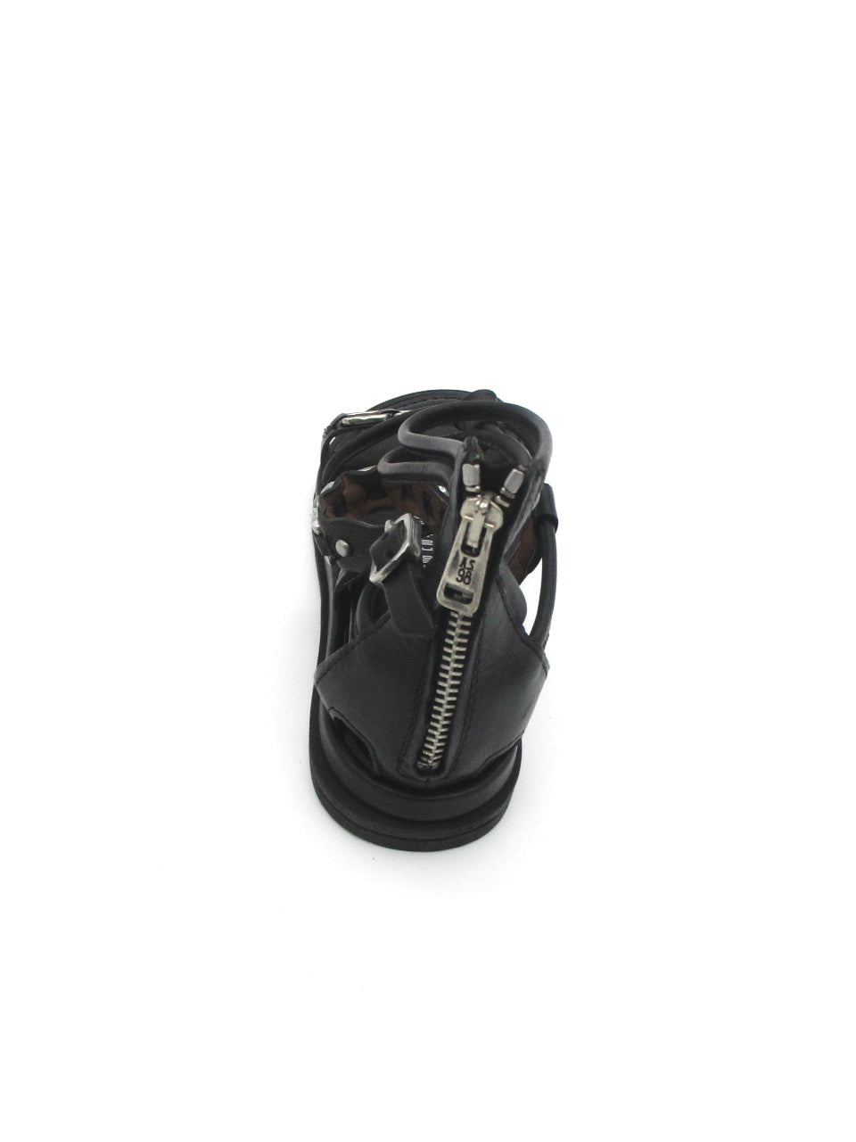 Sandalo pelle donna AS98 Nero - 699034 -