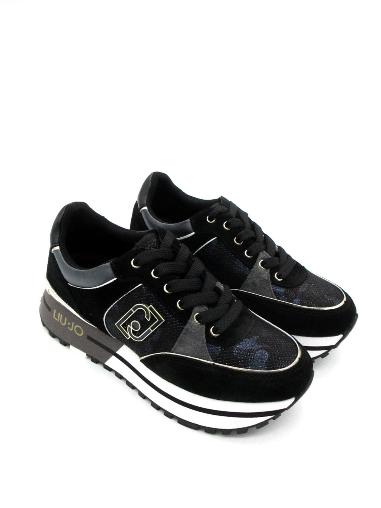 Sneaker LIU JO Maxi Wonder 20 Blu/Black