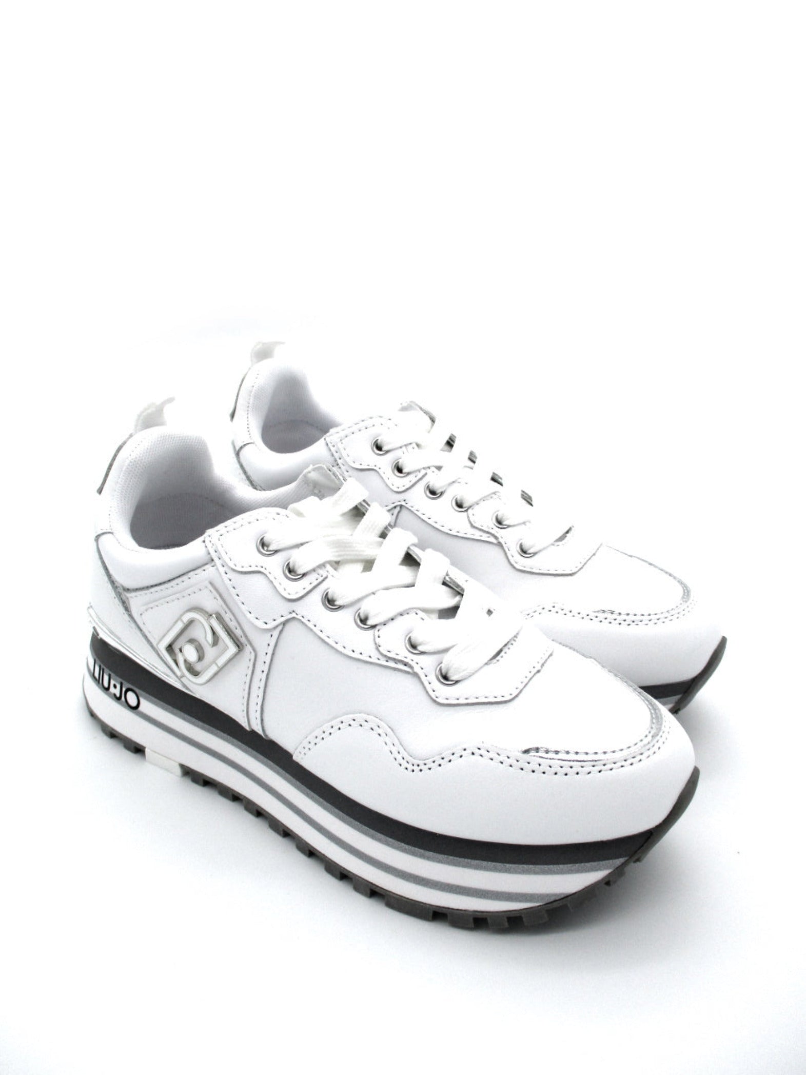 Sneaker pelle LIU JO Maxi Wonder 01 White