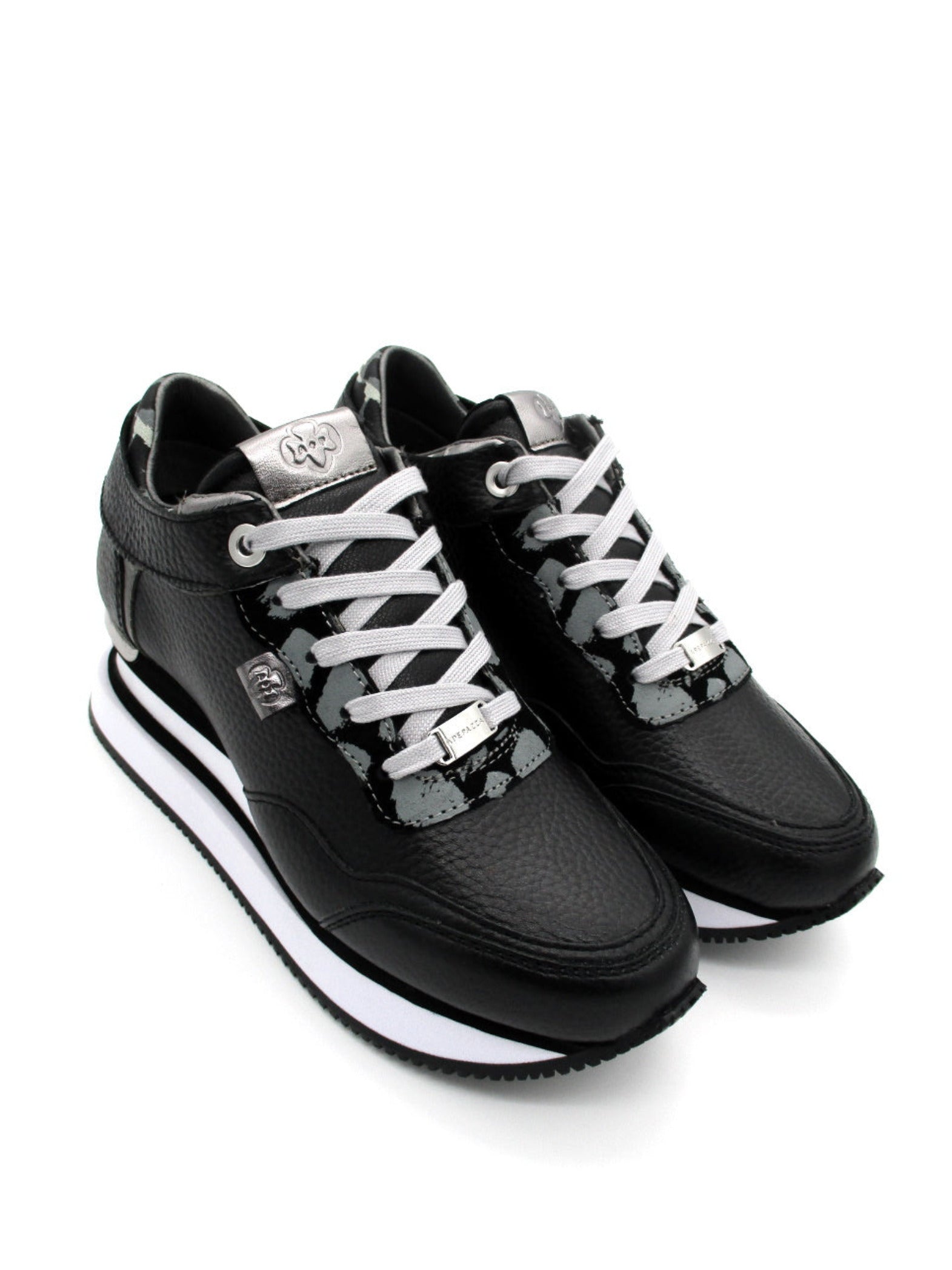 Sneaker donna APEPAZZA Megan Black/Pewter