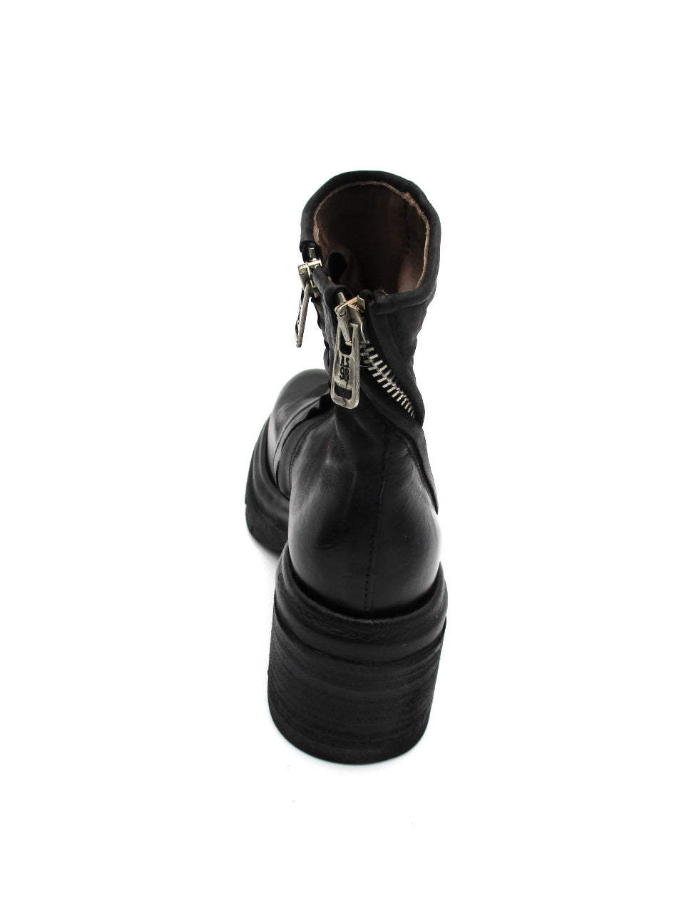 Stivaletto in pelle donna As98 A89208 Black