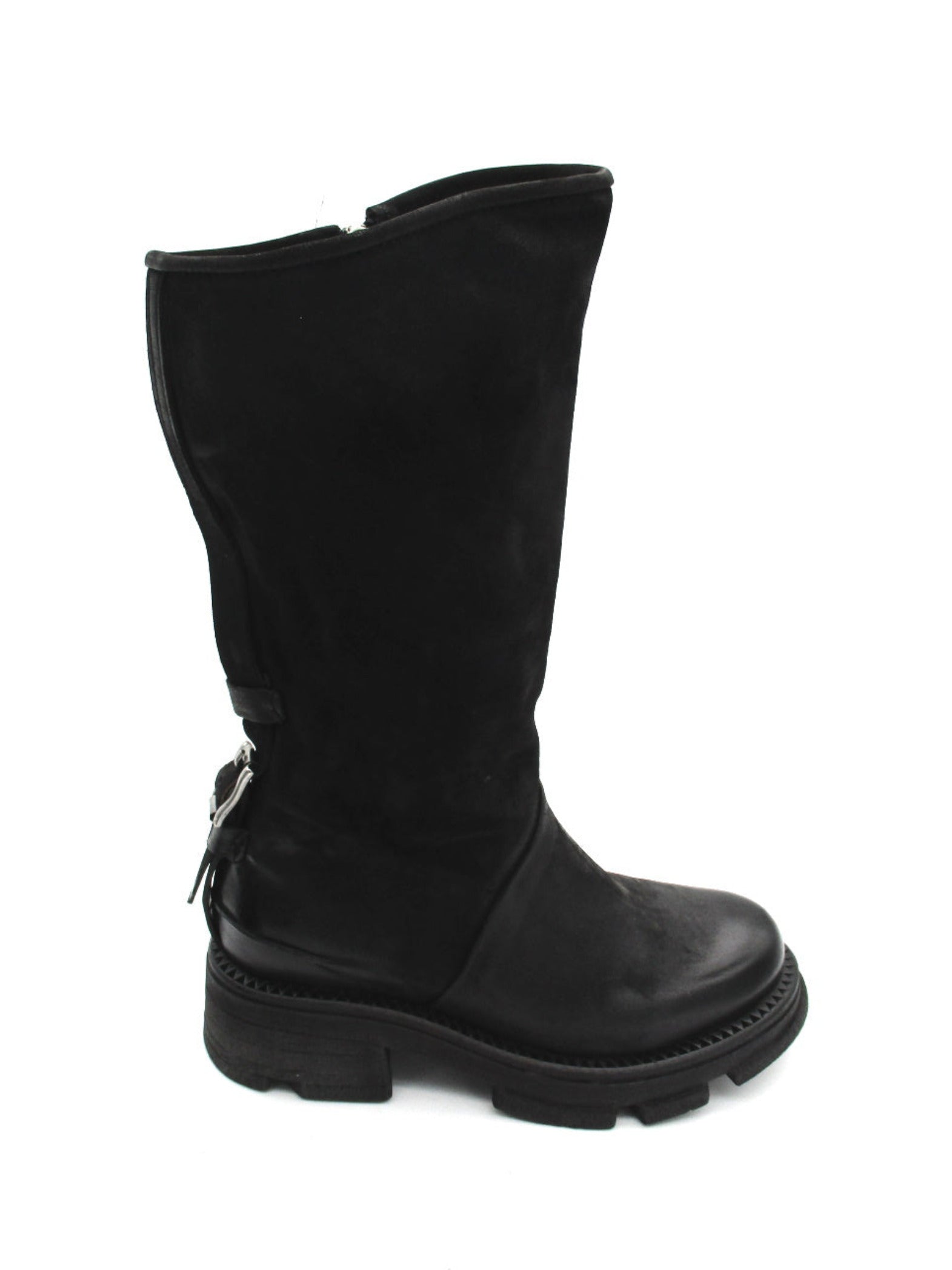 Stivale in pelle donna As98 A94307 Black