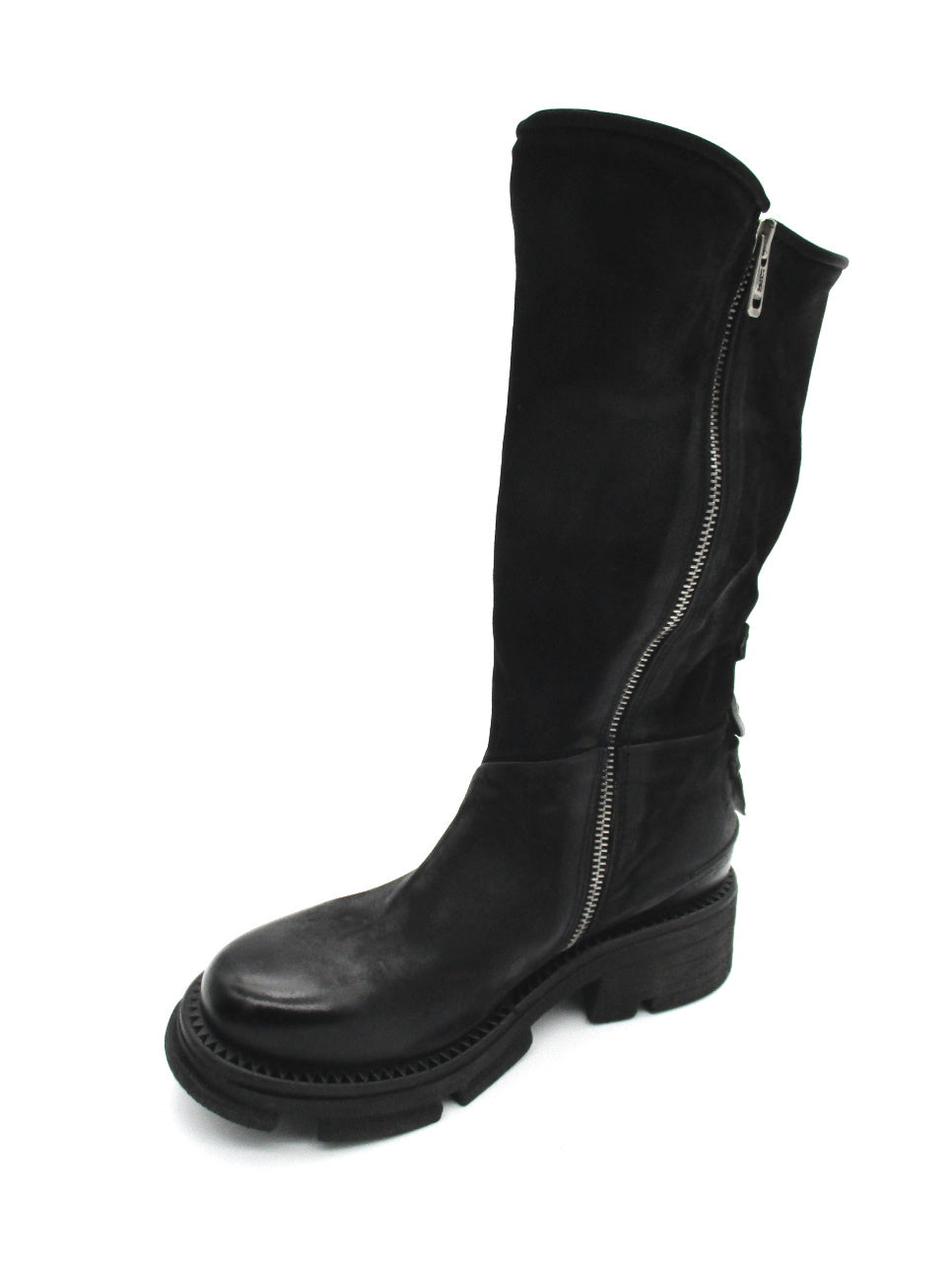 Stivale in pelle donna As98 A94307 Black
