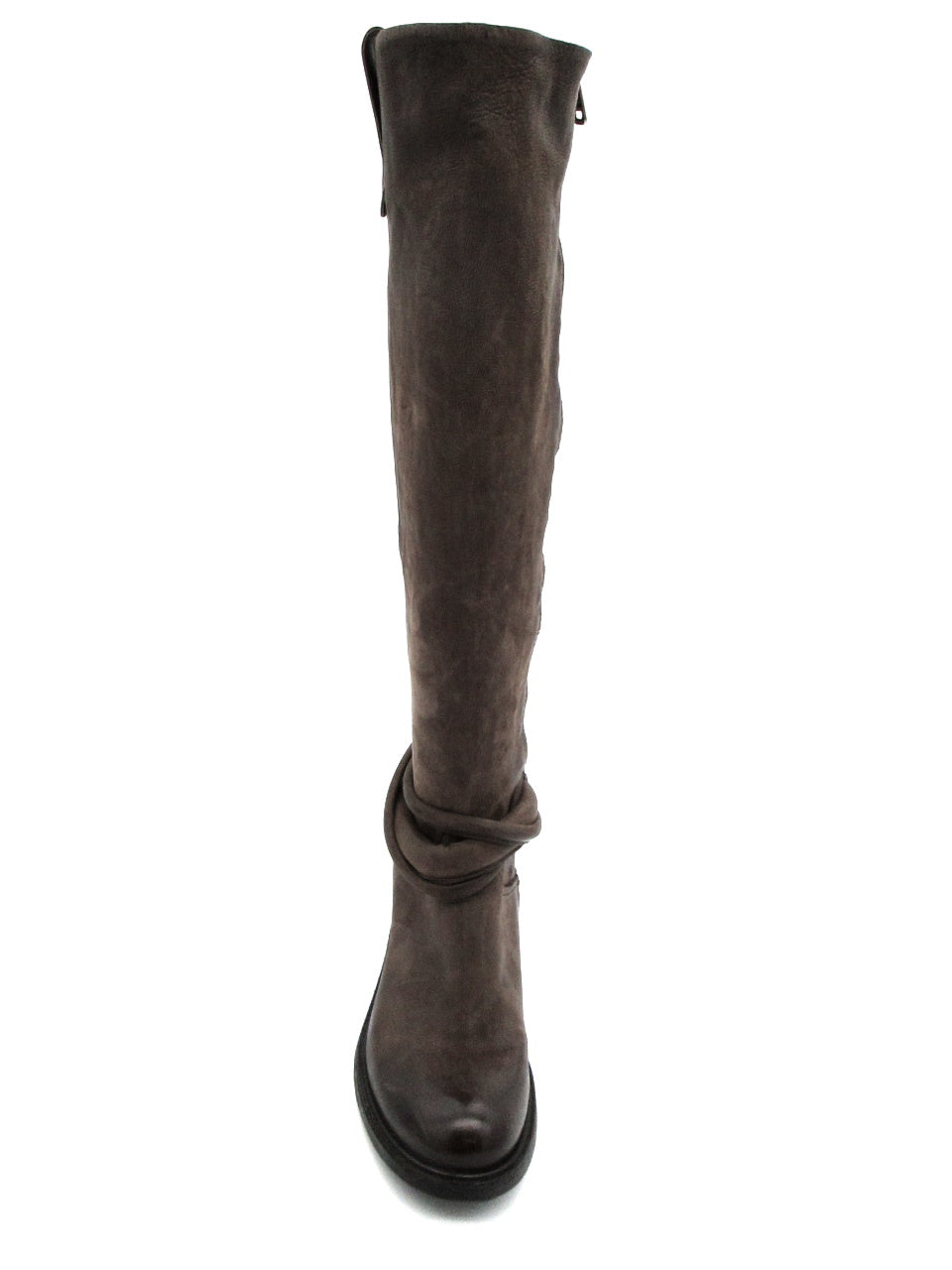 Stivale in pelle donna As98 A24319 Fondente