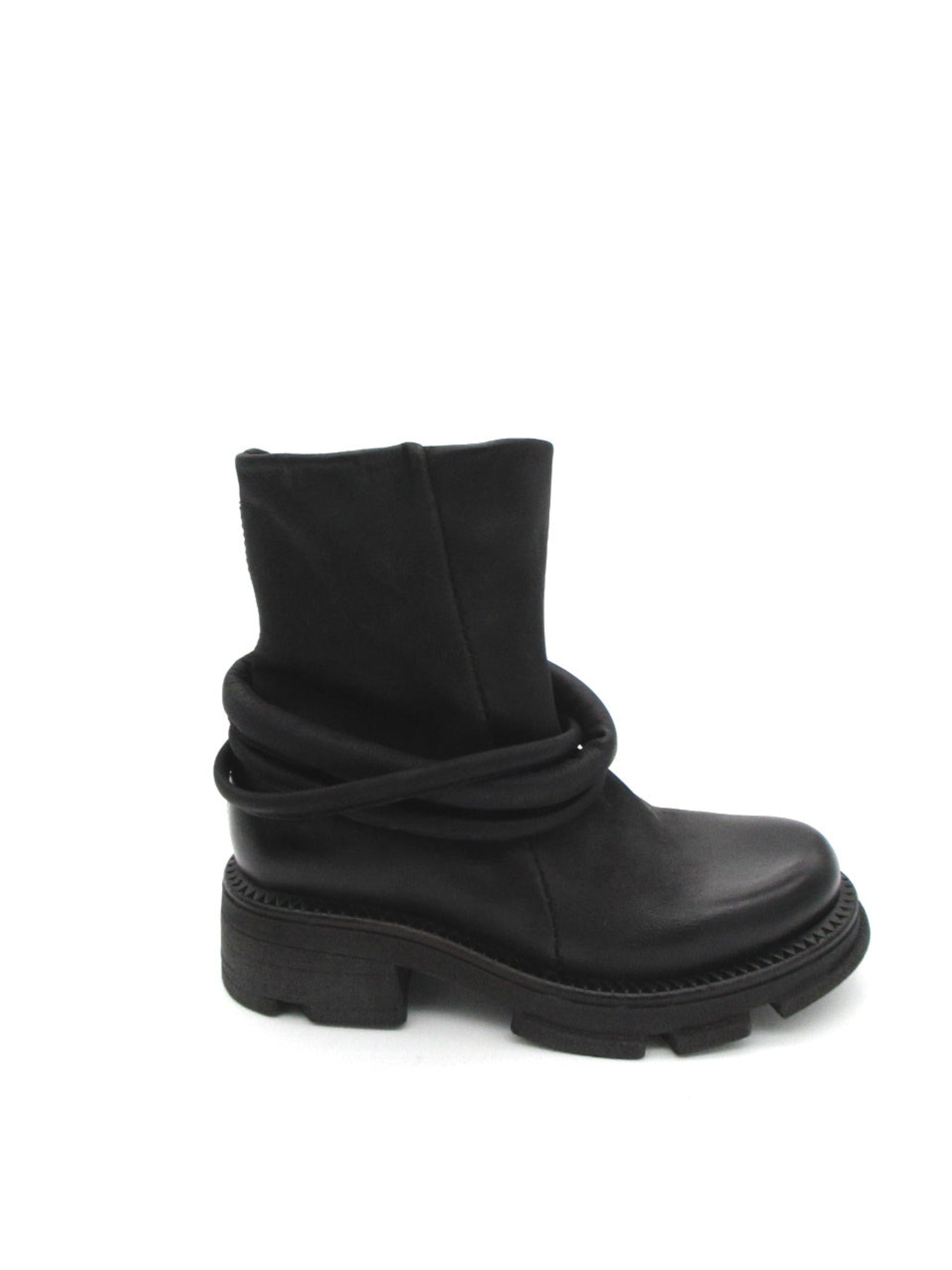 Stivaletto in pelle donna As98 A94202 Black