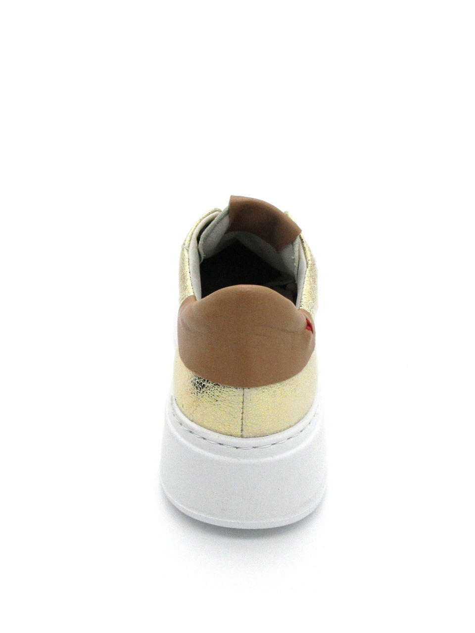 Sneaker pelle donna GIO+ PIA 20 laminato Platino