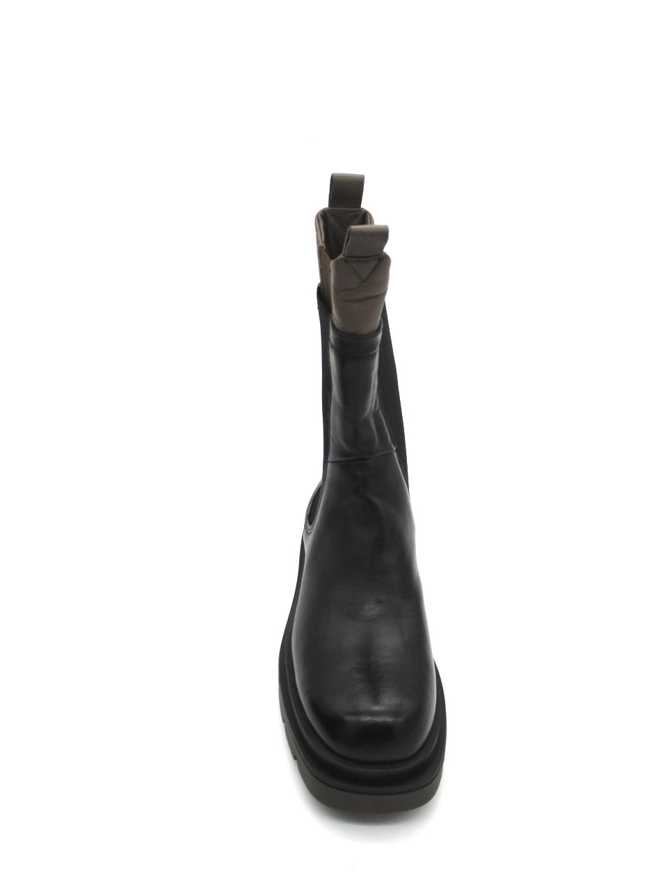 Mjus P75202 black leather ankle boot for women