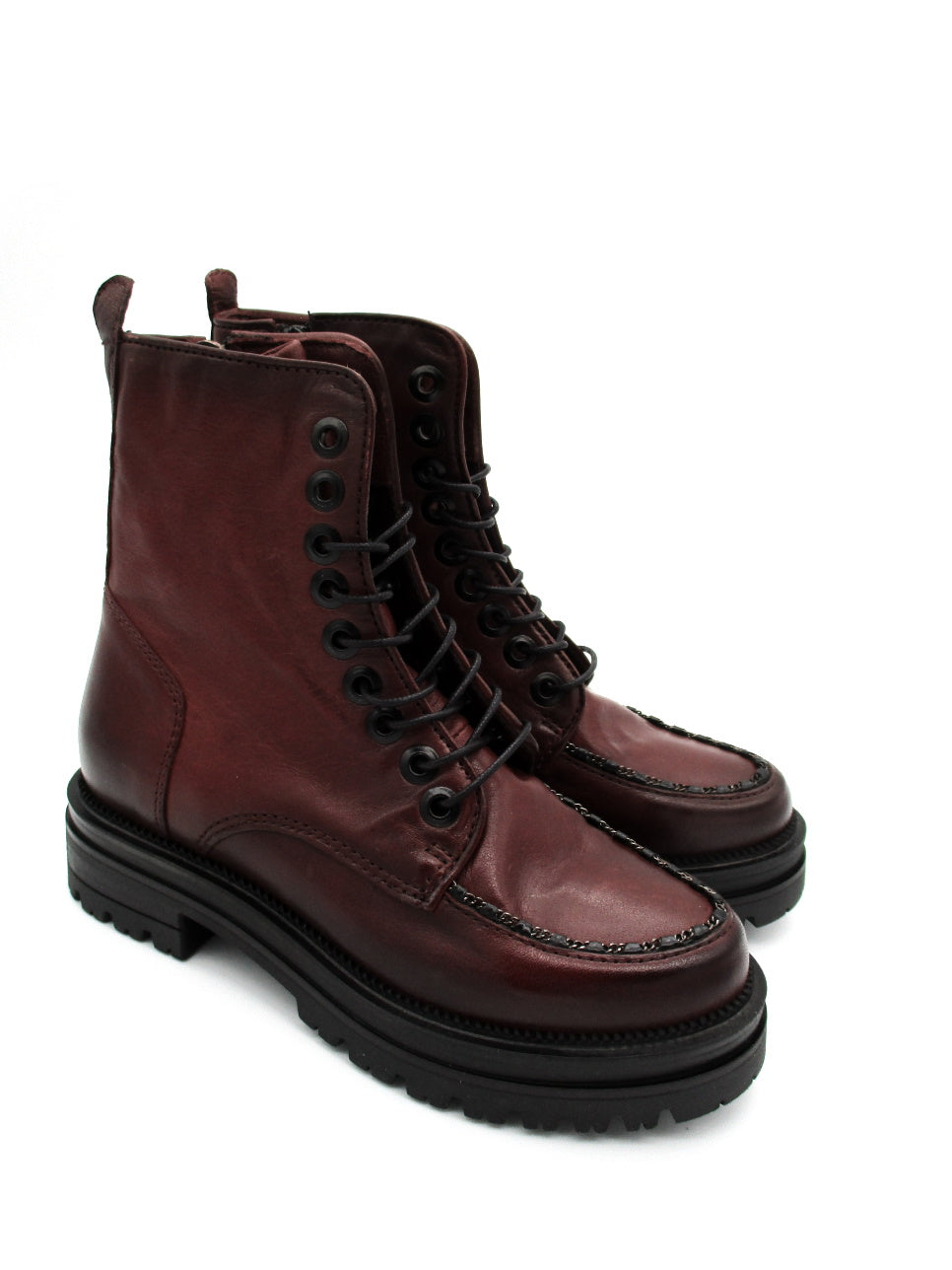 Stivaletto pelle donna Mjus M77270 Merlot