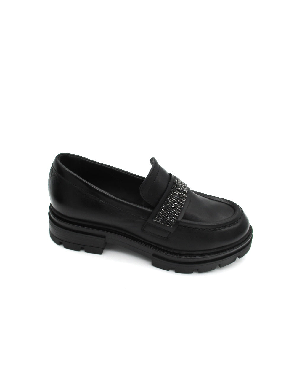 Mocassino pelle donna MJUS M79163 nero