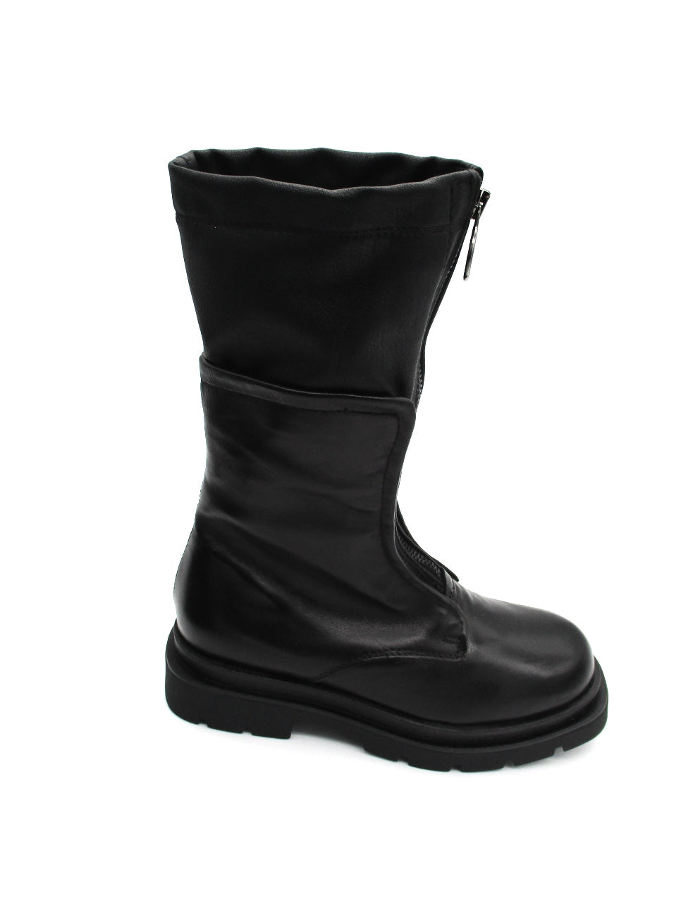 Stivale in pelle donna Mjus P75304 nero