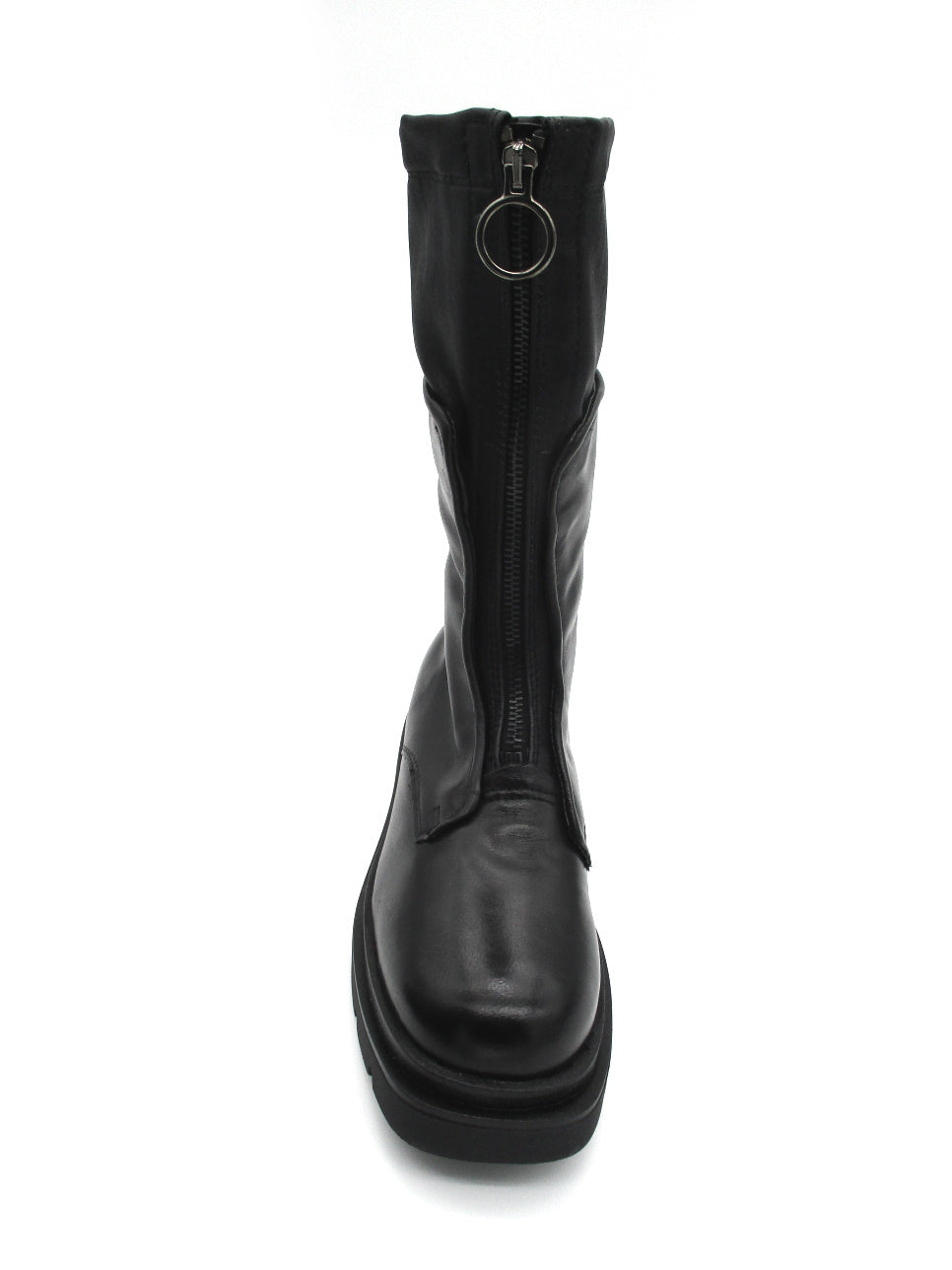 Stivale in pelle donna Mjus P75304 nero