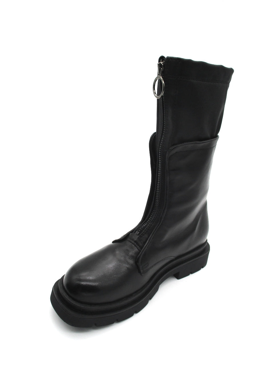 Stivale in pelle donna Mjus P75304 nero