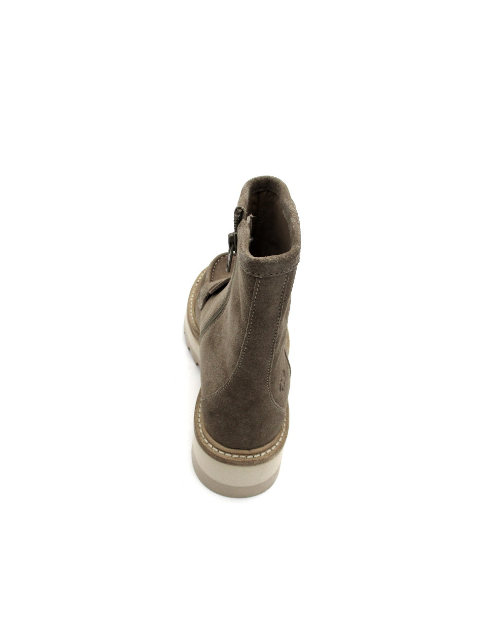 Stivaletto Clementine camoscio donna Apepazza Tortora