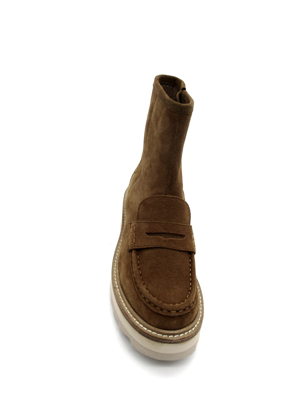 Stivaletto Clementine camoscio donna Apepazza Cuoio