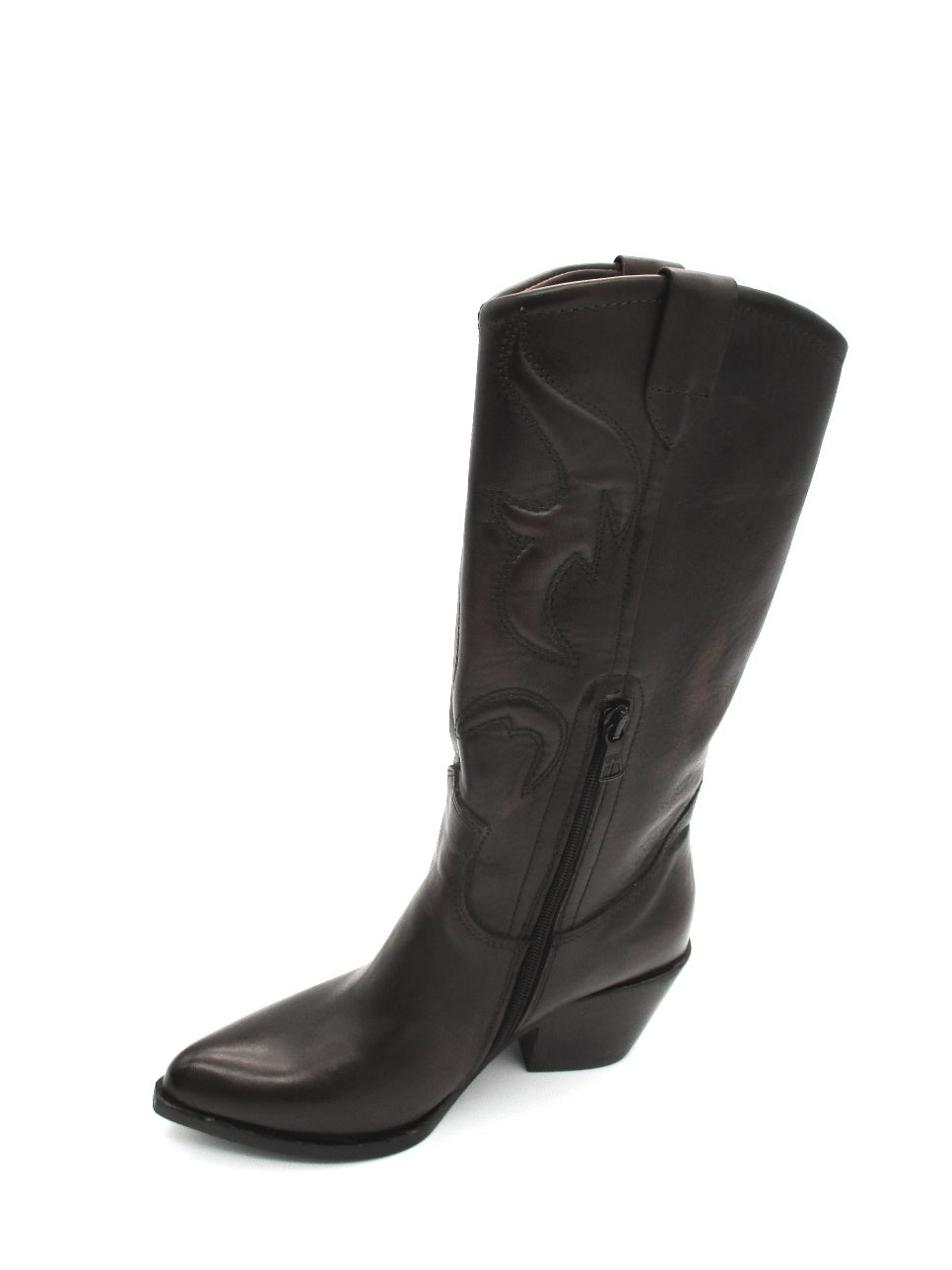 Stivale texano pelle donna Mjus 793386 Chocolate