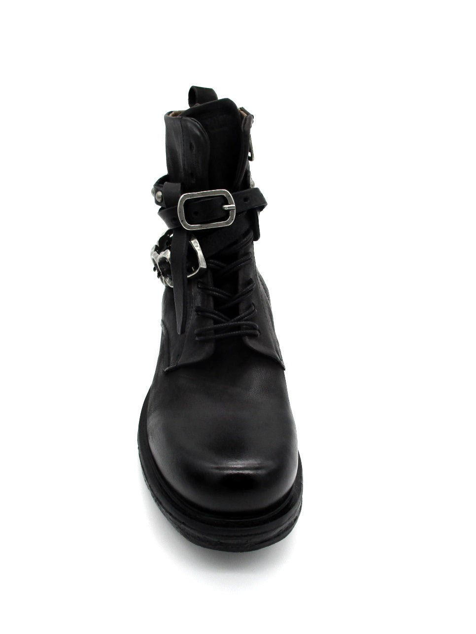 Stivaletto pelle donna AS98 A50211 Nero