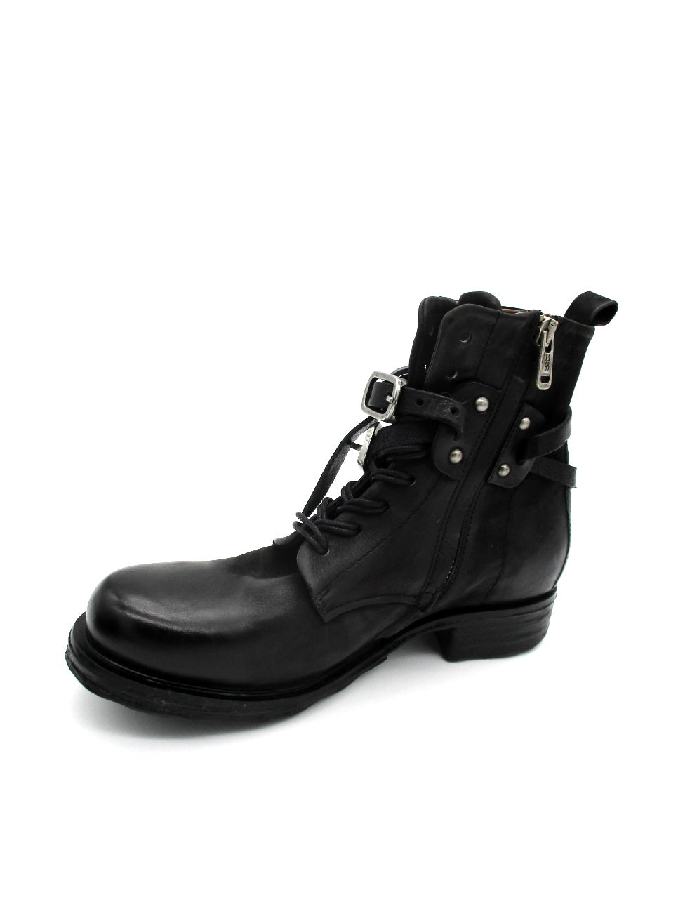 Stivaletto pelle donna AS98 A50211 Nero