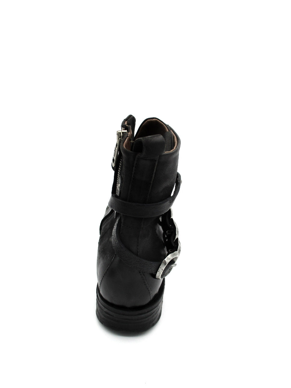 Stivaletto pelle donna AS98 A50211 Nero