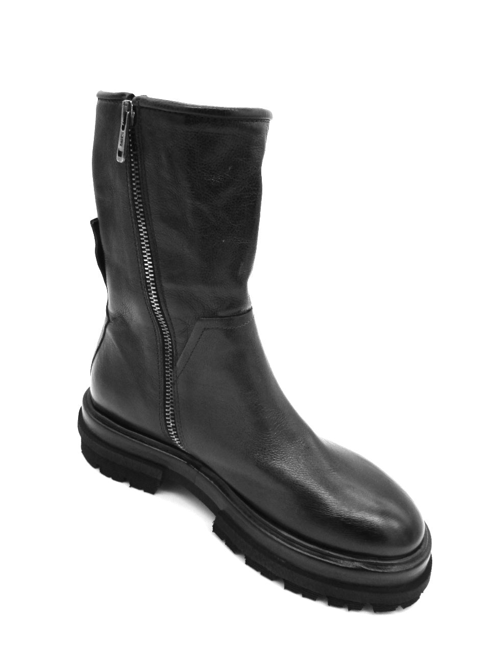 Stivaletto pelle donna AS98 A59201 Fondente