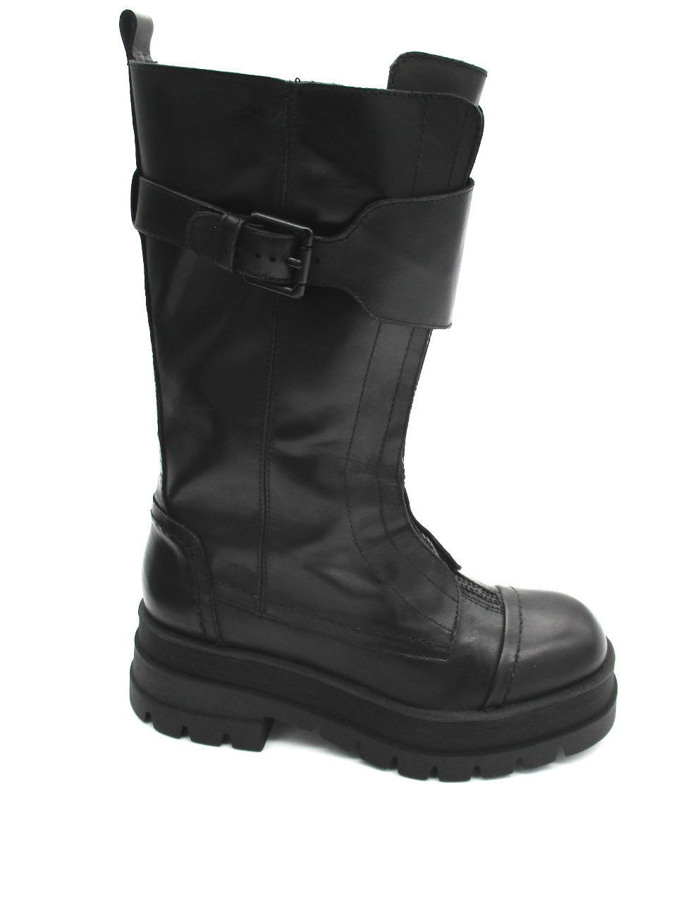 Anfibio pelle donna BRUNO PREMI BE0803 Nero