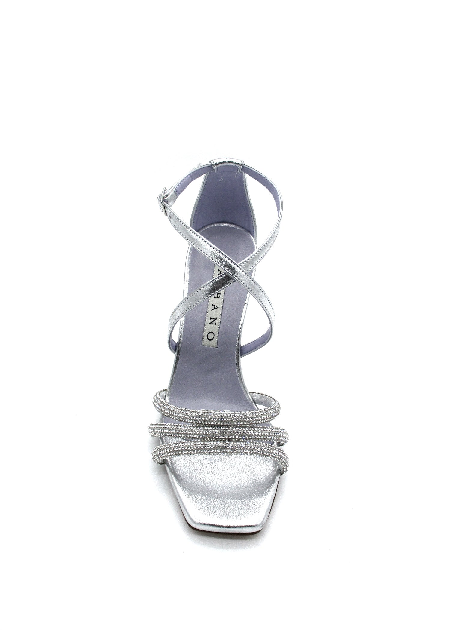 Sandalo donna 3216 Albano Metallizzato Argento