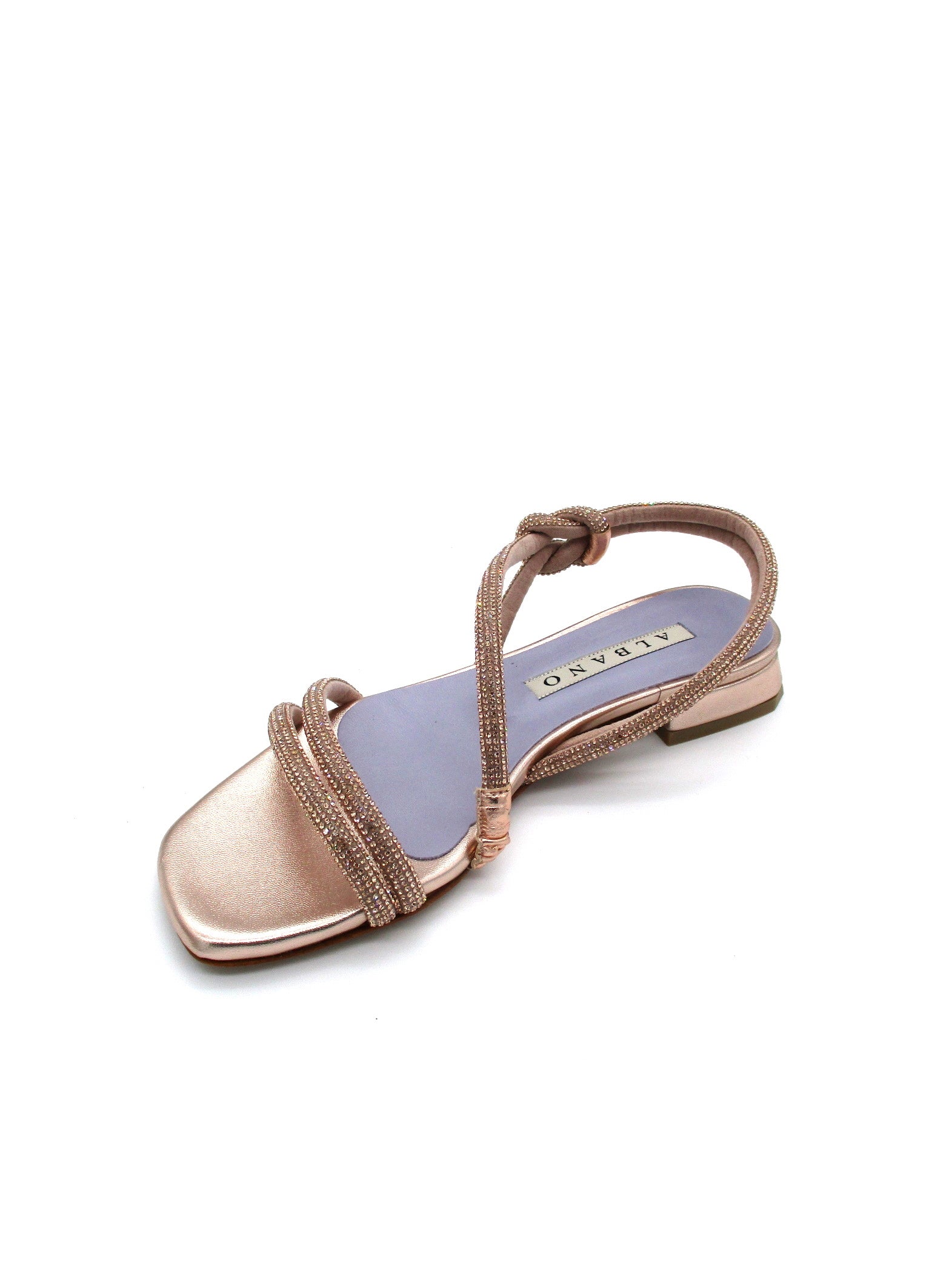 Sandalo donna 3249 Albano Strass Rame