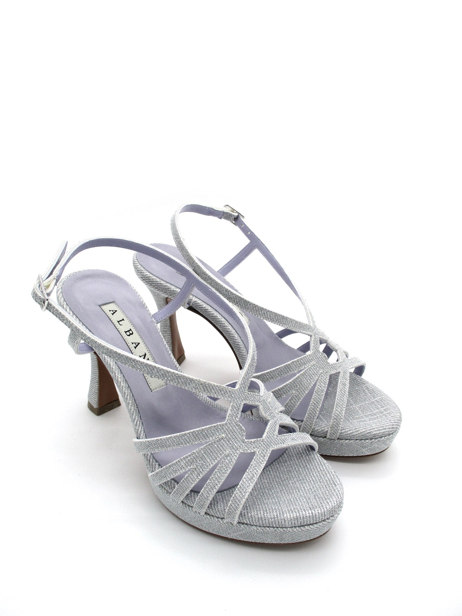 Sandalo donna 3304 Albano Night Argento